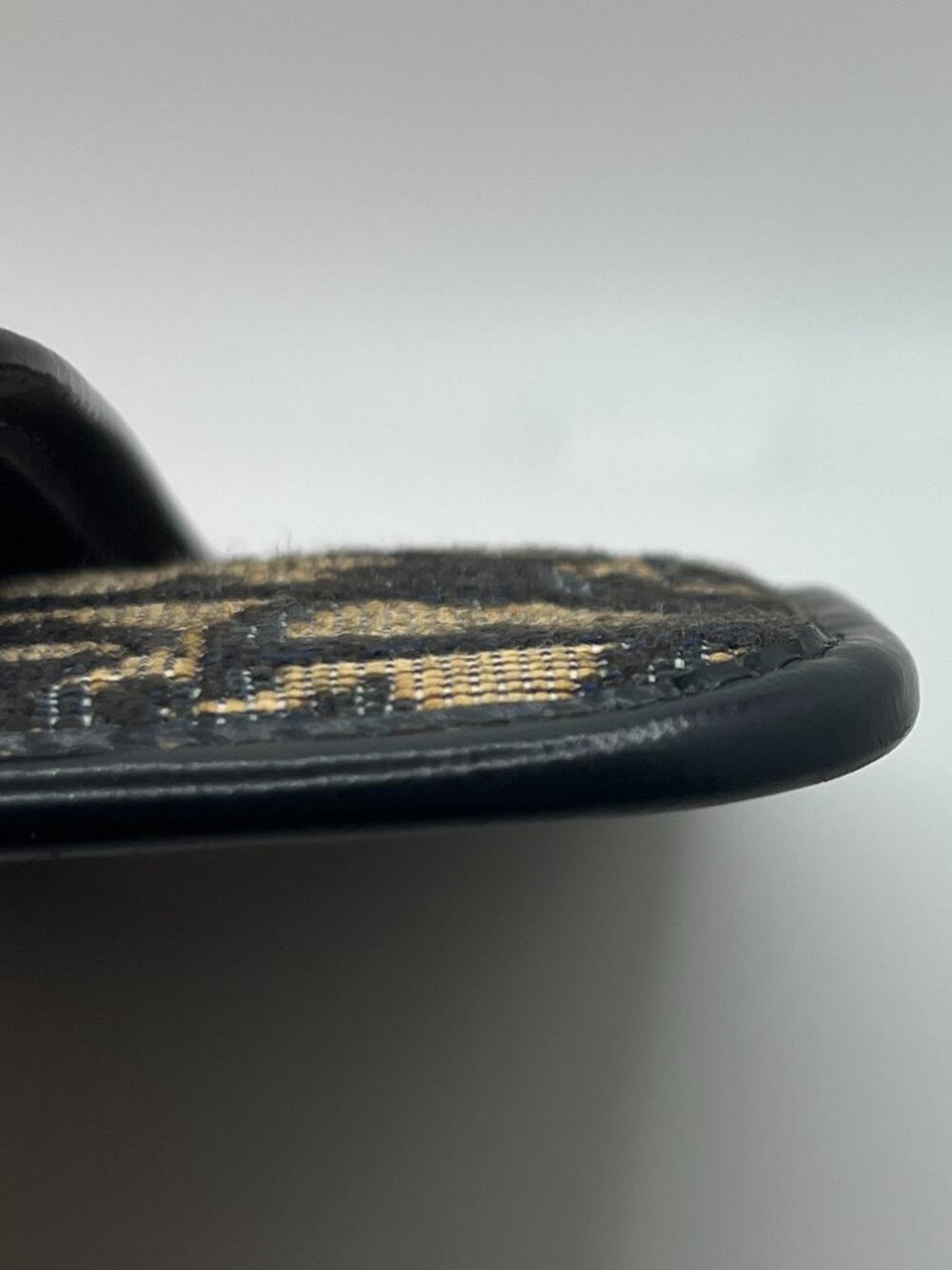 Vintage Christian Dior Navy Trotter Monogram Clutch - Picture 6 of 10